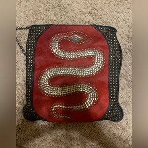 OrYanny Leather Snake Bag